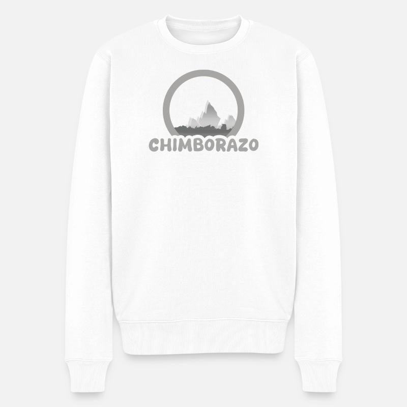 Cadeau pour le chimborazo - Pull Premium bio Homme - blanc
