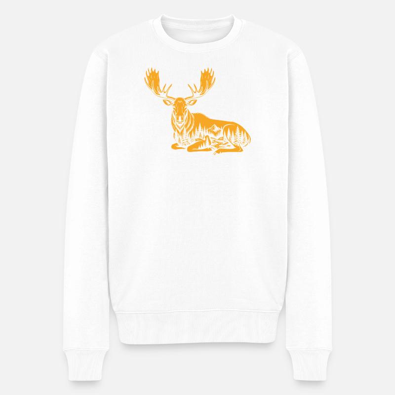 Élan - Pull Premium bio Homme - blanc