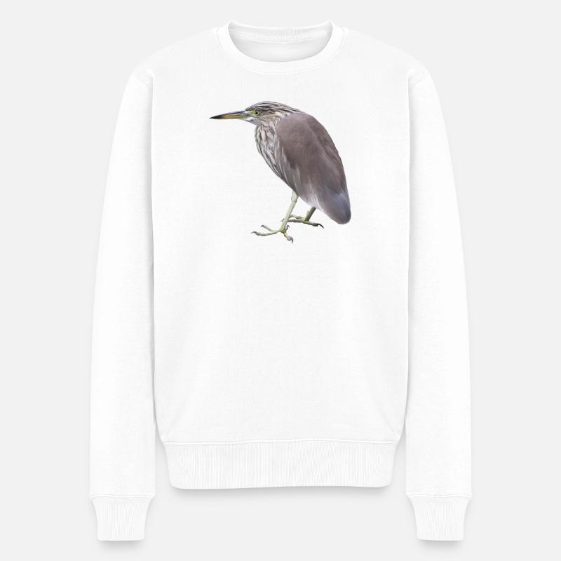 Bacchus Heron - Pull Premium bio Homme - blanc