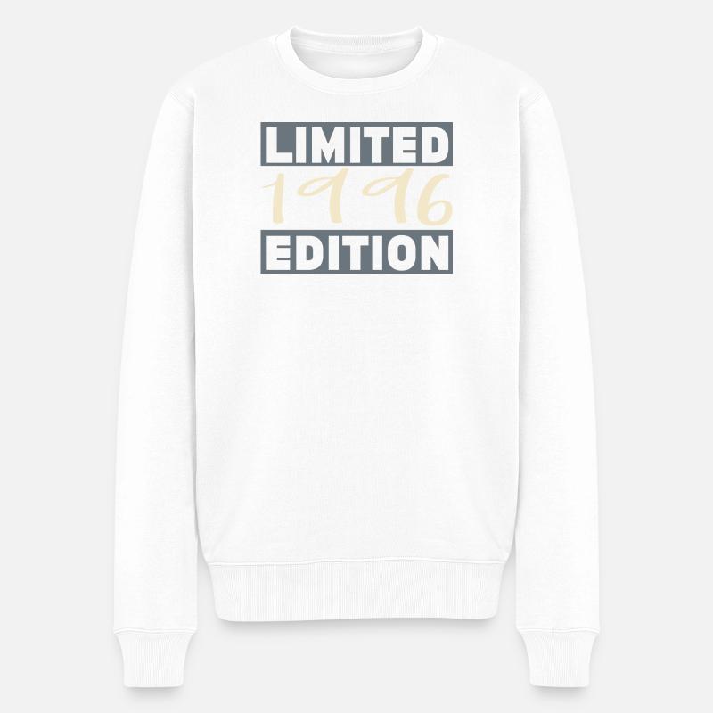 Millésime 1996, Cadeau D'anniversaire 30 Ans - Pull Premium bio Homme - blanc
