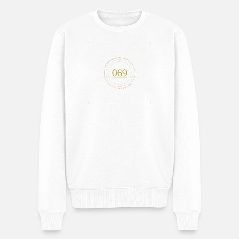 Édition limitée Circle - Pull Premium bio Homme - blanc