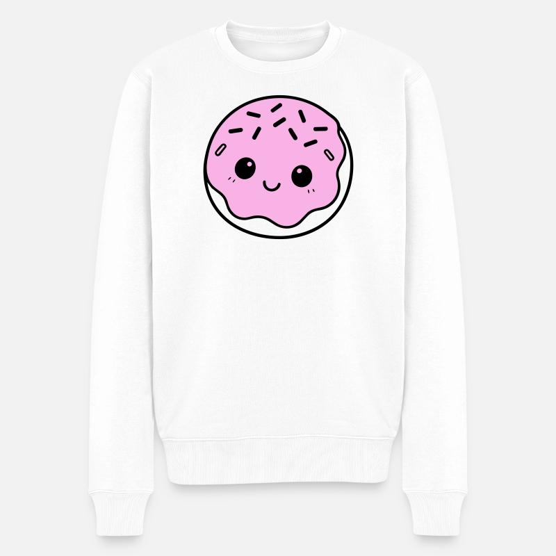 Donut mignon - Pull Premium bio Homme - blanc