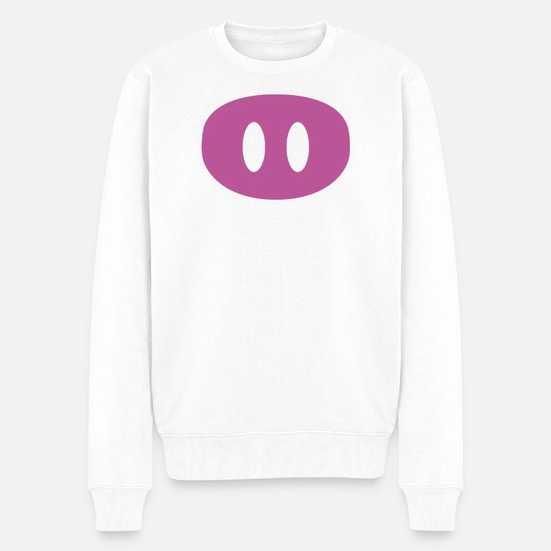 Museau de cochon - Pull Premium bio Homme - blanc