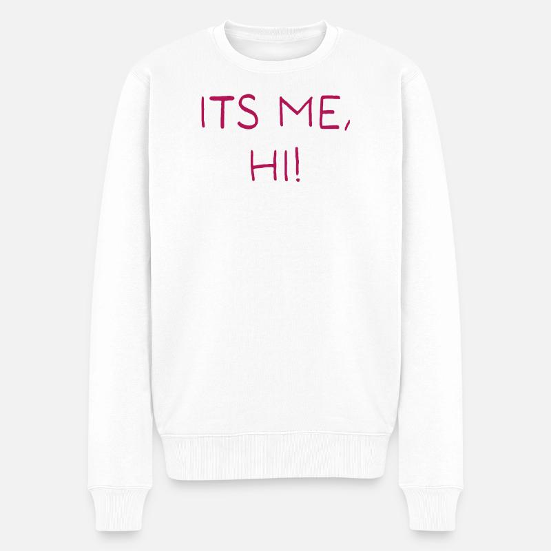 C’est moi, salut ! - Pull Premium bio Homme - blanc