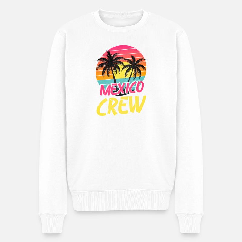 Équipage du Mexique - Pull Premium bio Homme - blanc