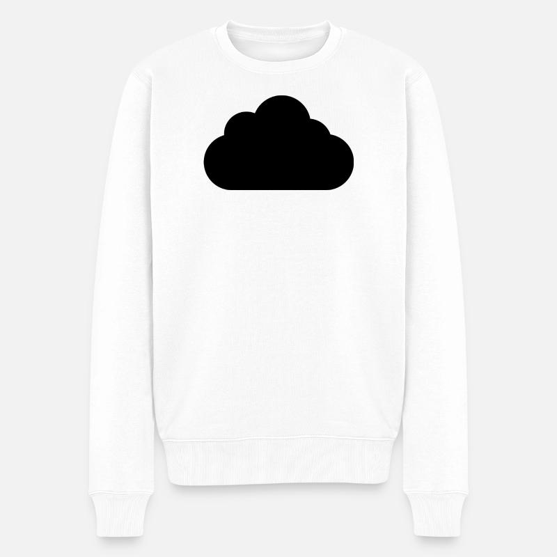 Nuage - Pull Premium bio Homme - blanc