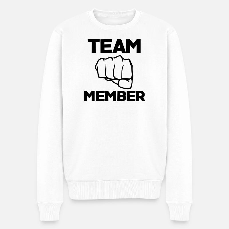 Équipier - Pull Premium bio Homme - blanc