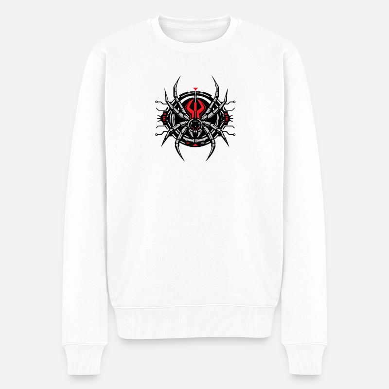 Redback Spider : Édition Tech - Pull Premium bio Homme - blanc
