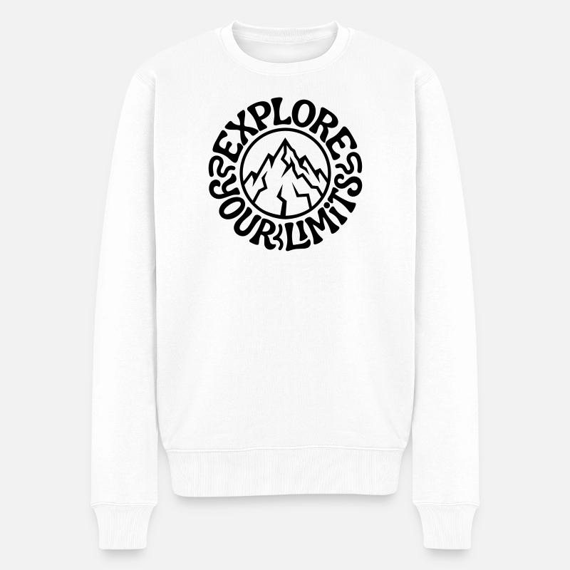 Alpinisme - Pull Premium bio Homme - blanc