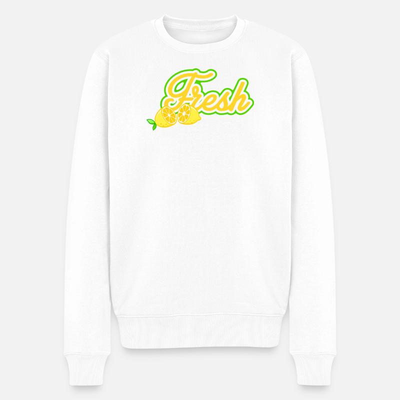 Frais - Pull Premium bio Homme - blanc