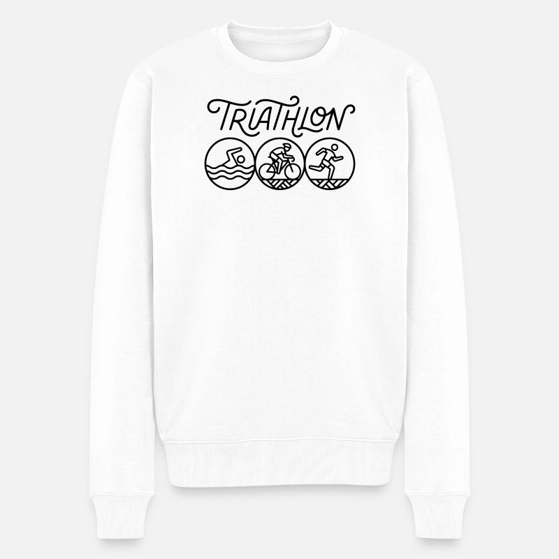 Triathlon - Pull Premium bio Homme - blanc