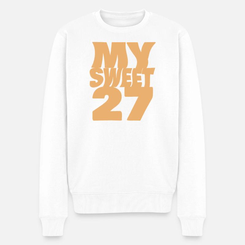 Suess 27 - Pull Premium bio Homme - blanc