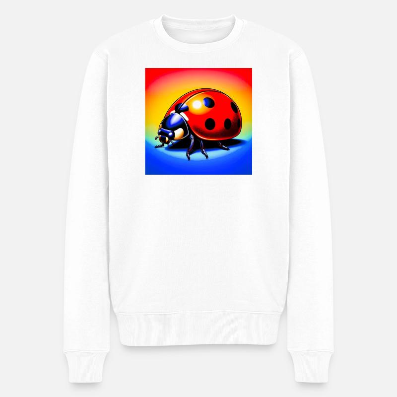 coccinelle - Pull Premium bio Homme - blanc