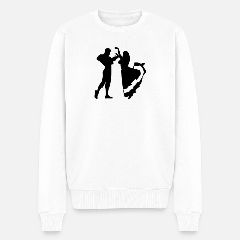 Danser - Pull Premium bio Homme - blanc