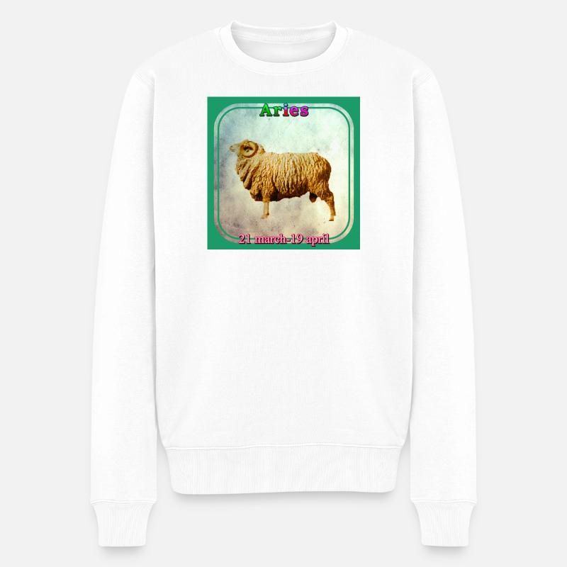 bélier - Pull Premium bio Homme - blanc