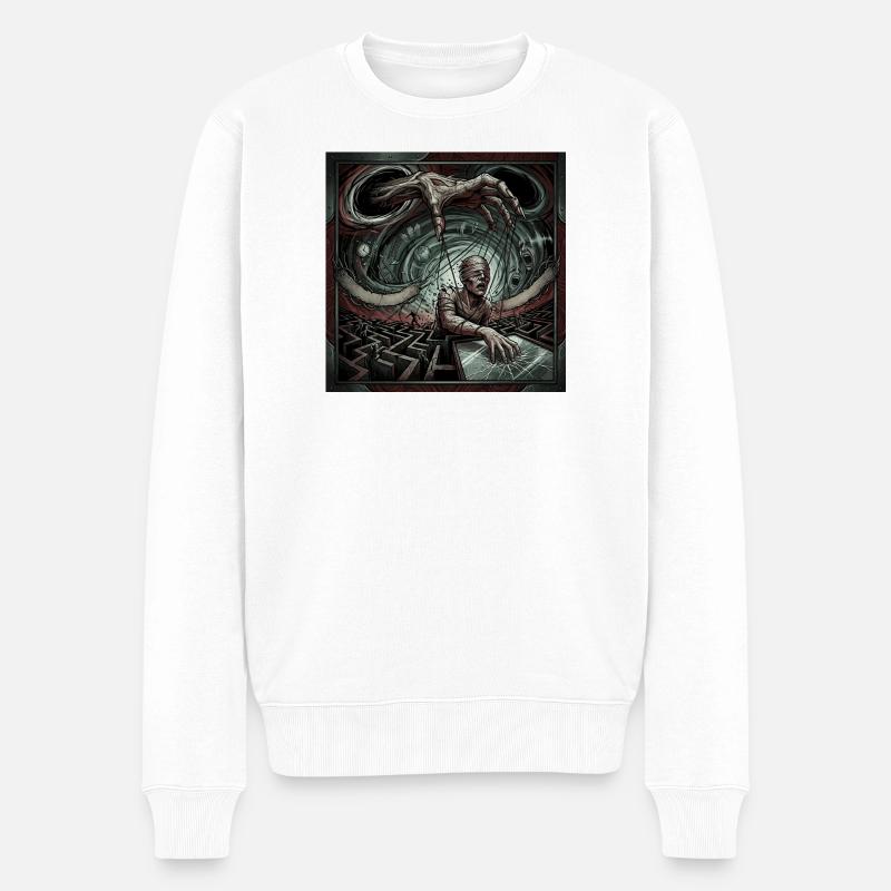Cordes de contrôle - Pull Premium bio Homme - blanc