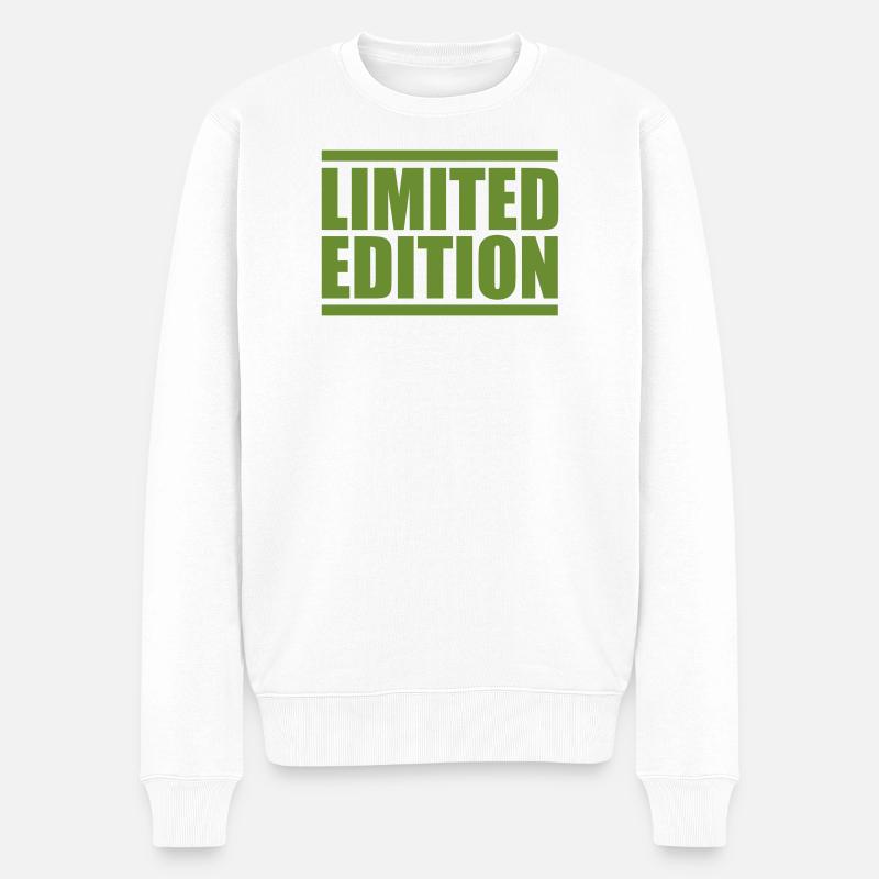Édition limitée - Pull Premium bio Homme - blanc