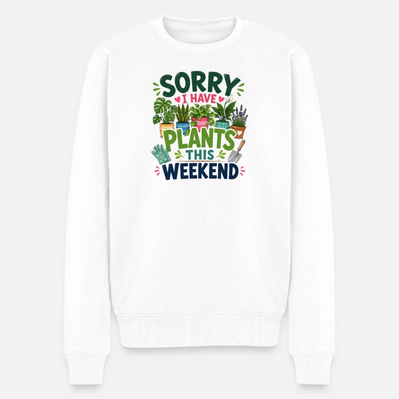 Désolé de planter ce week-end - Pull Premium bio Homme - blanc