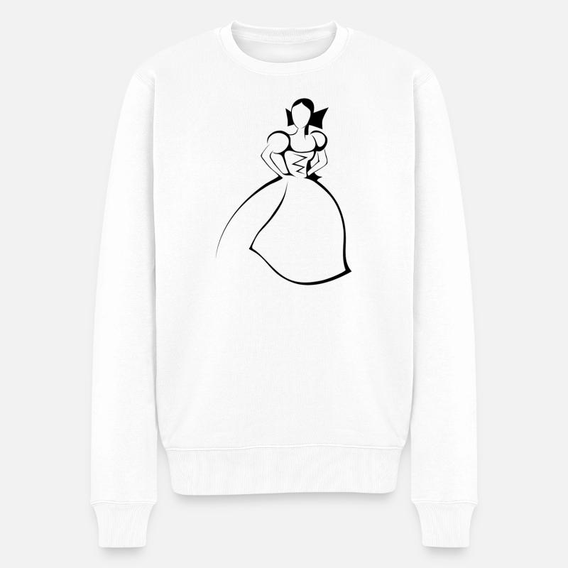 REJWARKA MARKA - Männer Premium Bio Pullover - Weiß