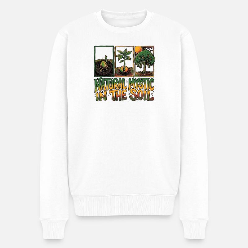 Mystic Reggae Soil - Pull Premium bio Homme - blanc