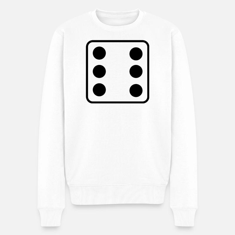Sagt - Männer Premium Bio Pullover - Weiß