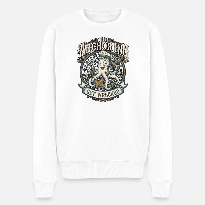 Pub côtier - Pull Premium bio Homme - blanc