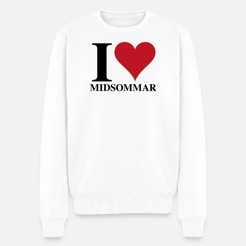J’adore Midsummer - Pull Premium bio Homme - blanc