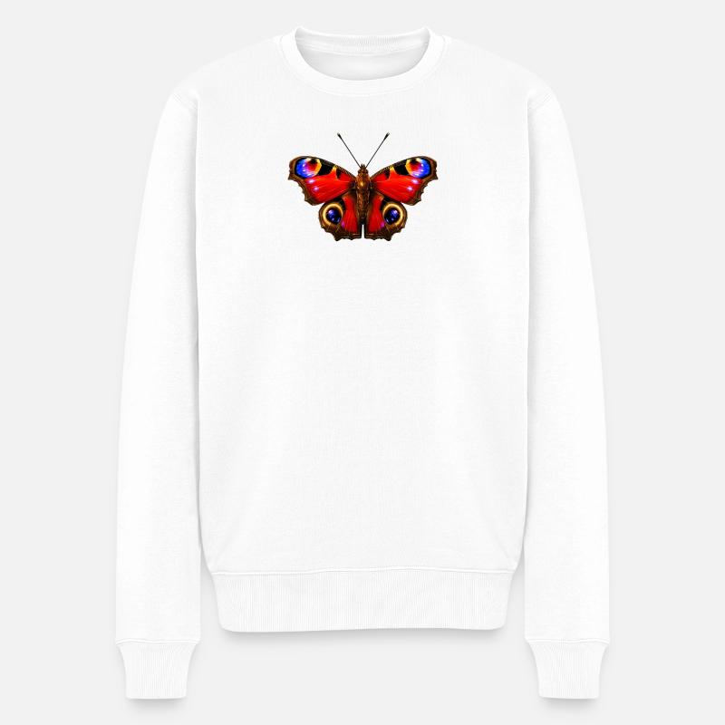 Papillon - Pull Premium bio Homme - blanc