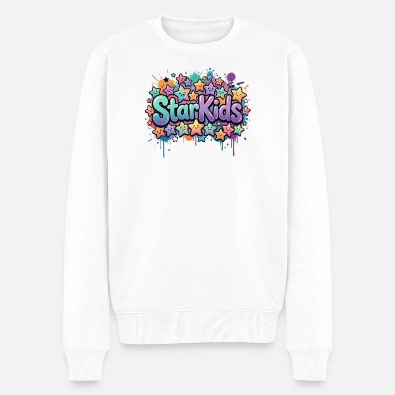 StarKids - Pull Premium bio Homme - blanc