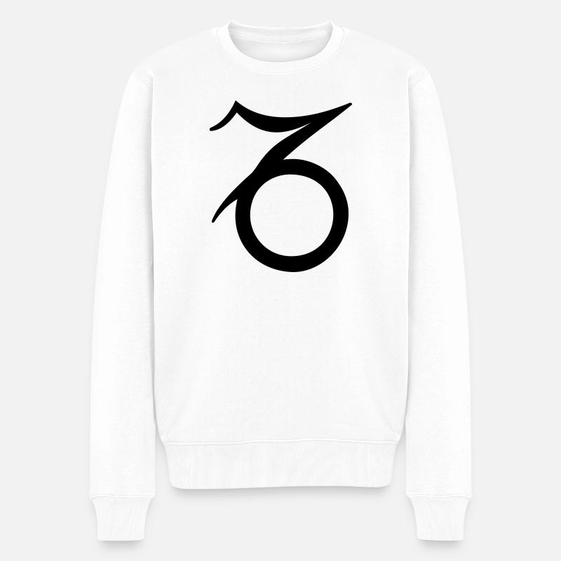 Capricorne - Pull Premium bio Homme - blanc