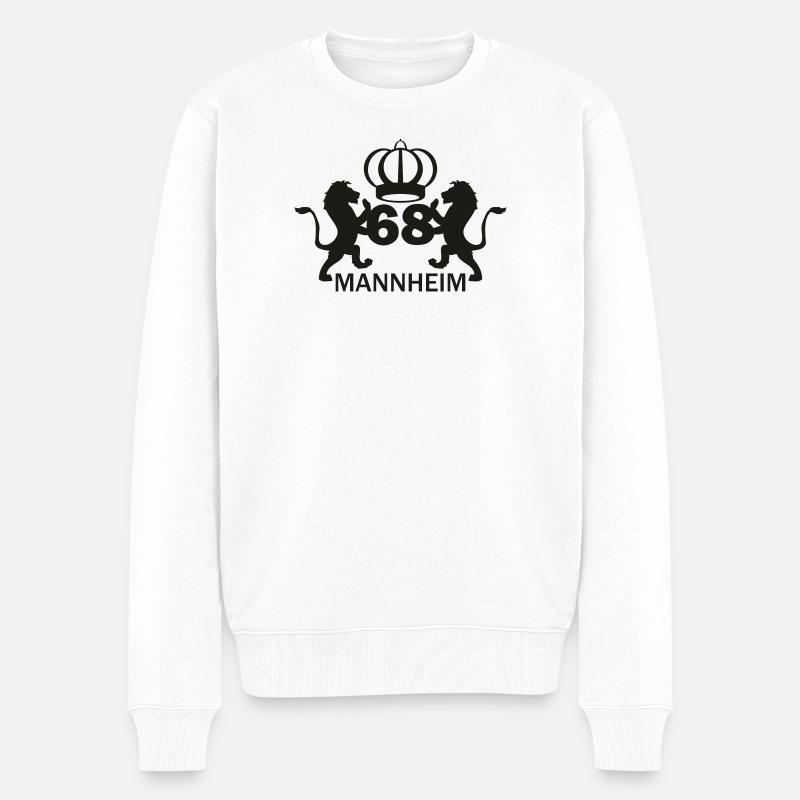 Mannheim 68 - Pull Premium bio Homme - blanc