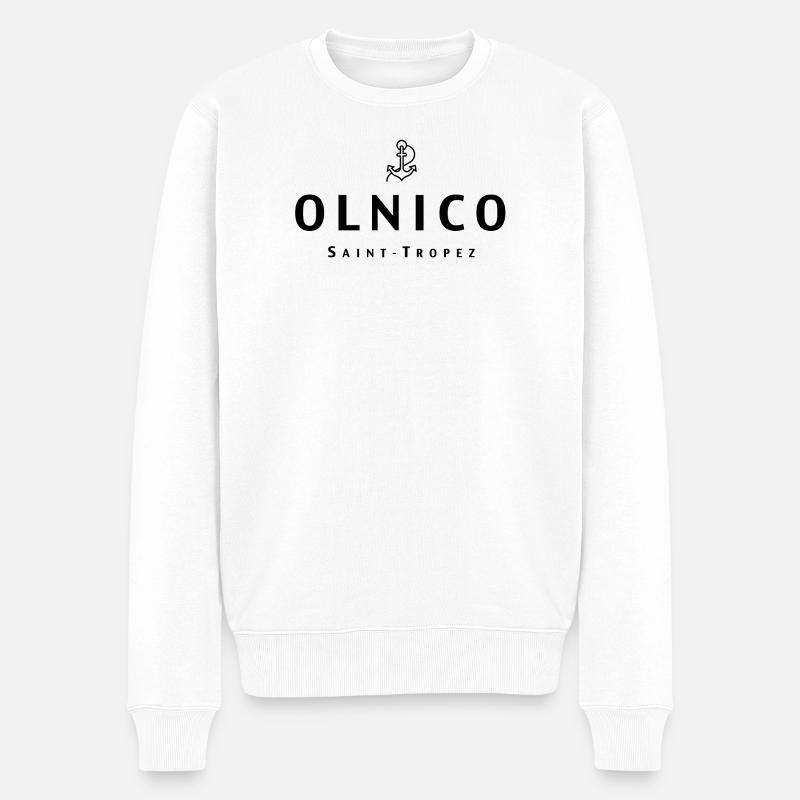 Olnico - Pull Premium bio Homme - blanc