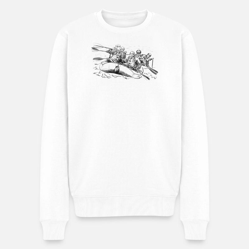 rafting - Pull Premium bio Homme - blanc