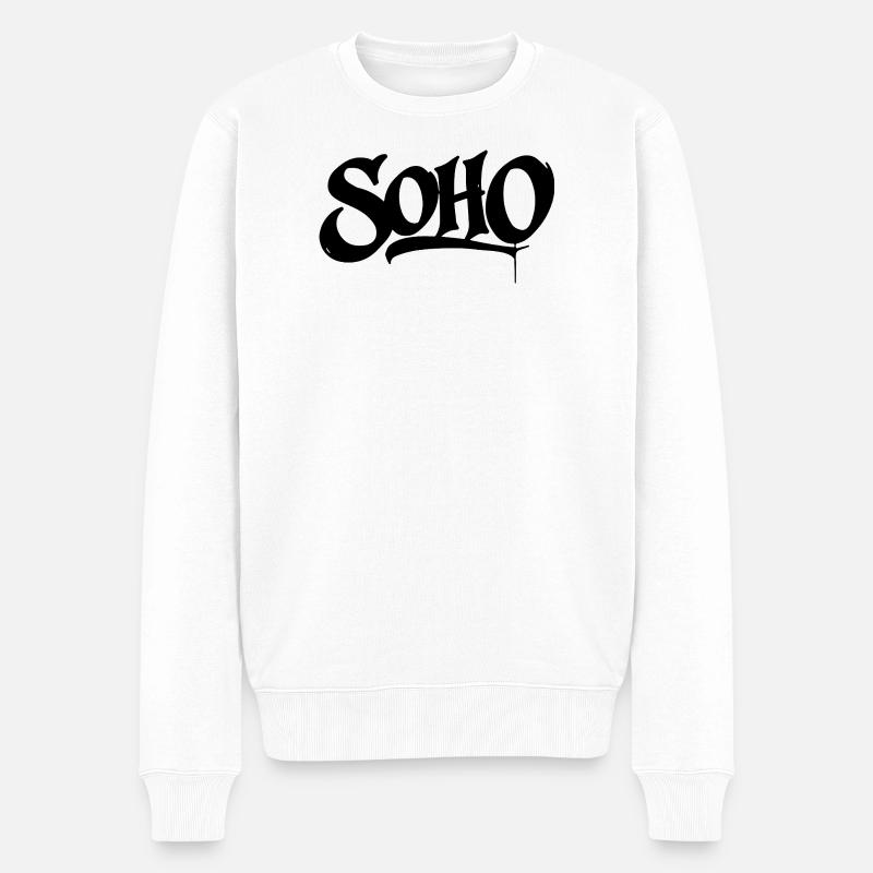Conception de t-shirts graffiti Soho - Pull Premium bio Homme - blanc