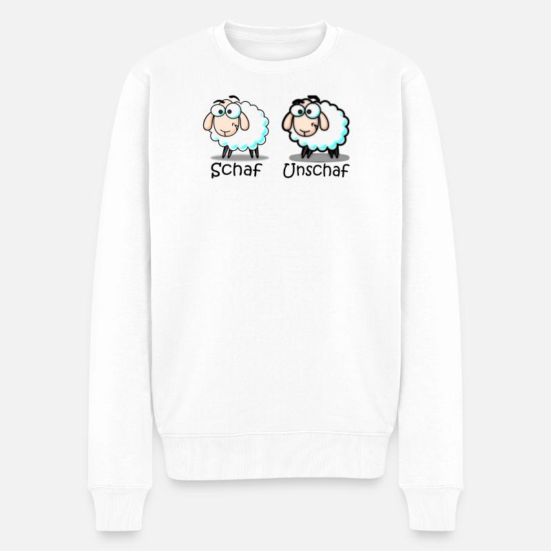mouton - Pull Premium bio Homme - blanc