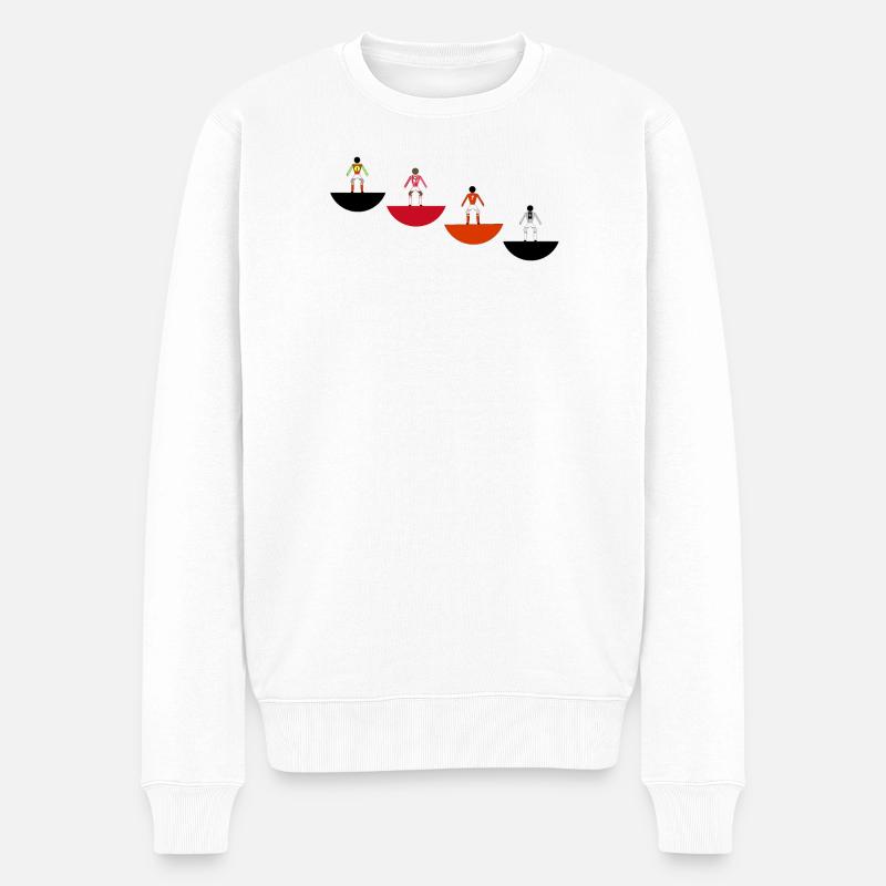 1976 subbuteo - Pull Premium bio Homme - blanc