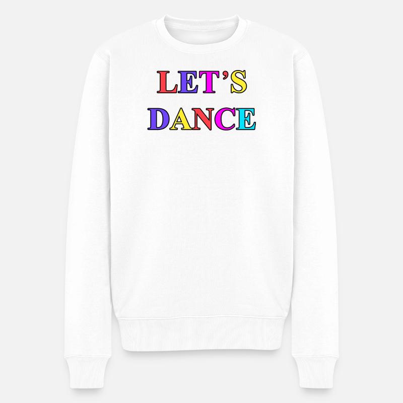 Dansons 1984 - Pull Premium bio Homme - blanc