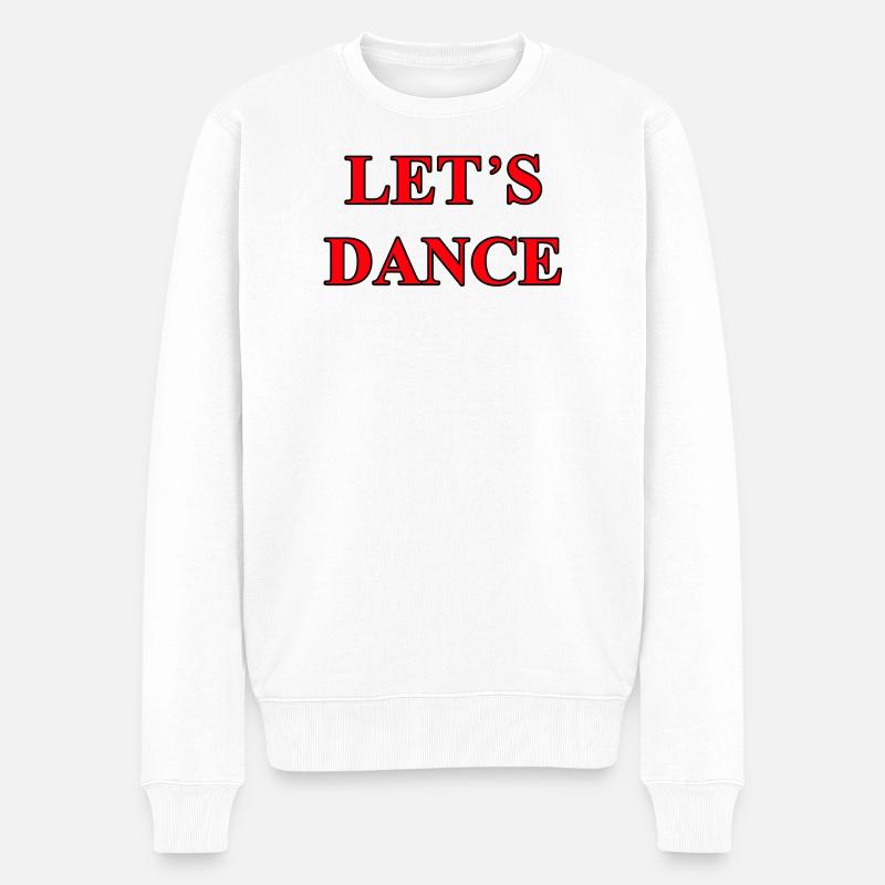 Dansons - Pull Premium bio Homme - blanc