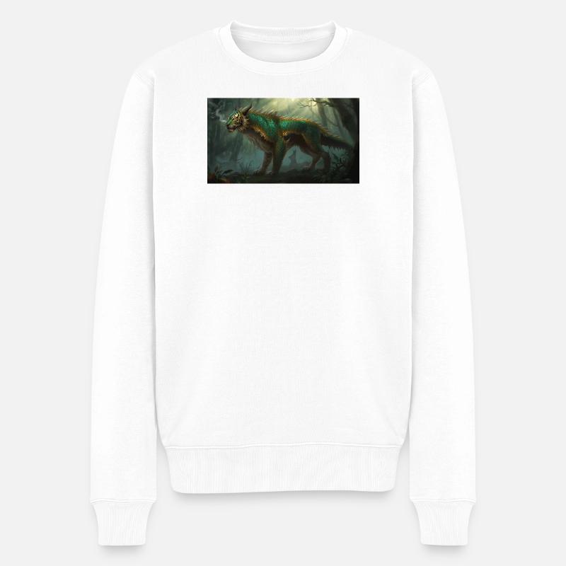 Dragontiger 2 - Pull Premium bio Homme - blanc