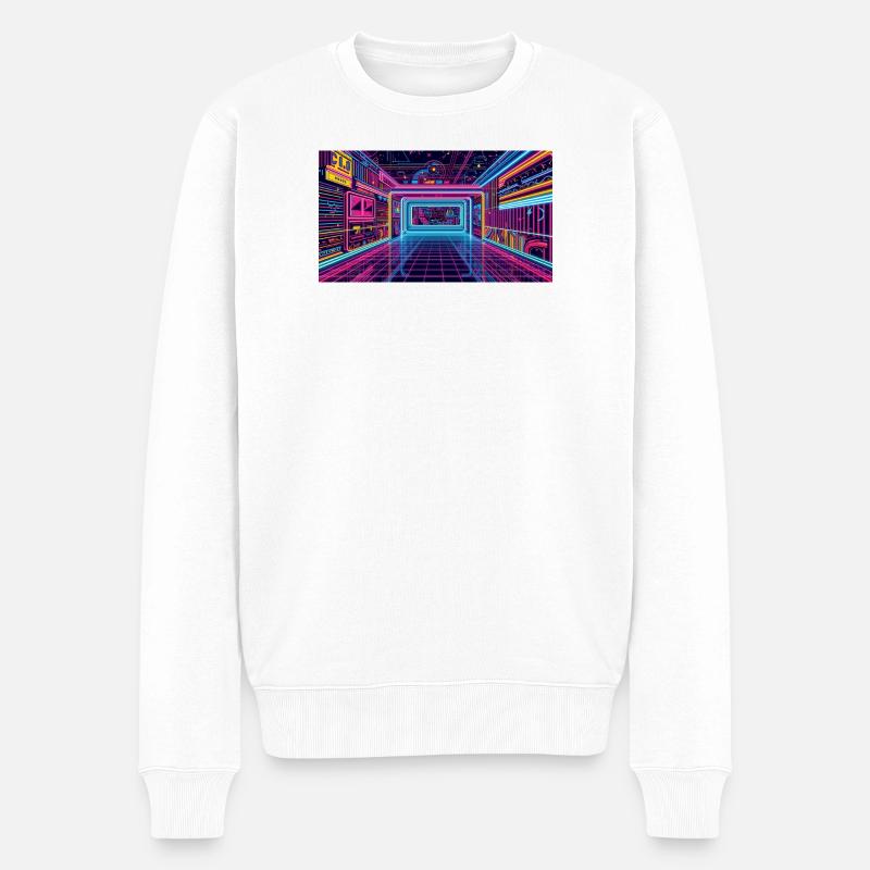 Salle de danse - Pull Premium bio Homme - blanc