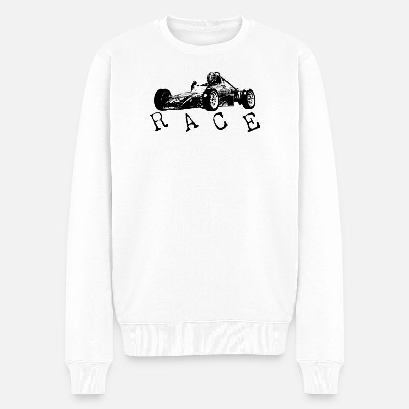 Course - Pull Premium bio Homme - blanc