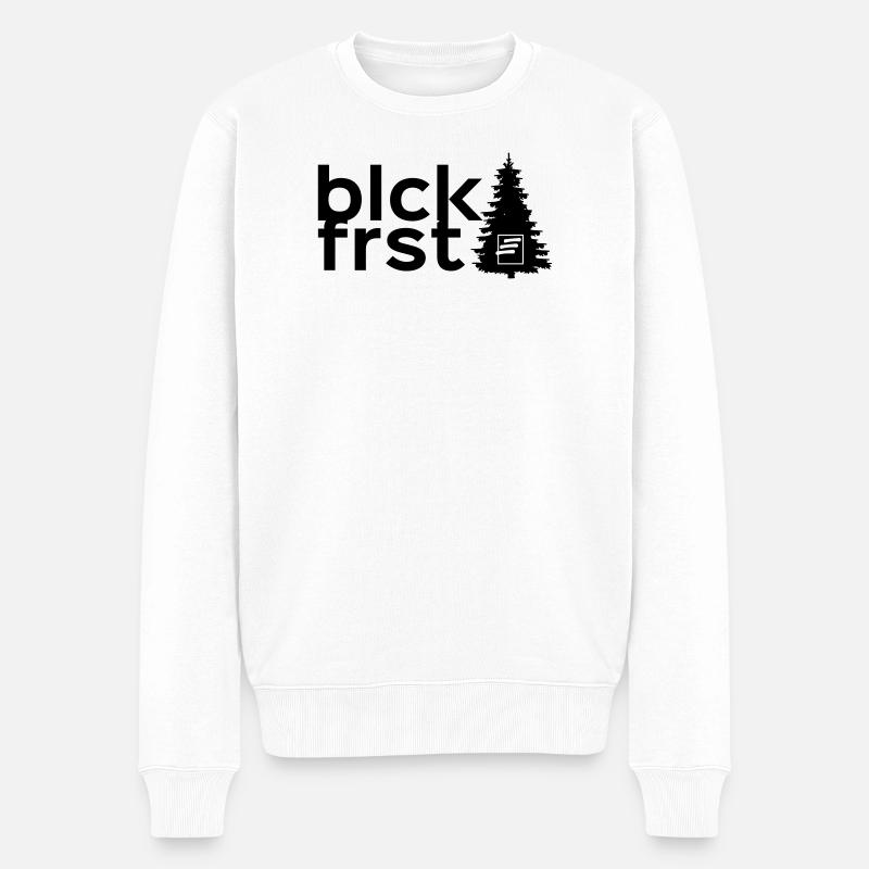 blckfrst batch - Männer Premium Bio Pullover - Weiß