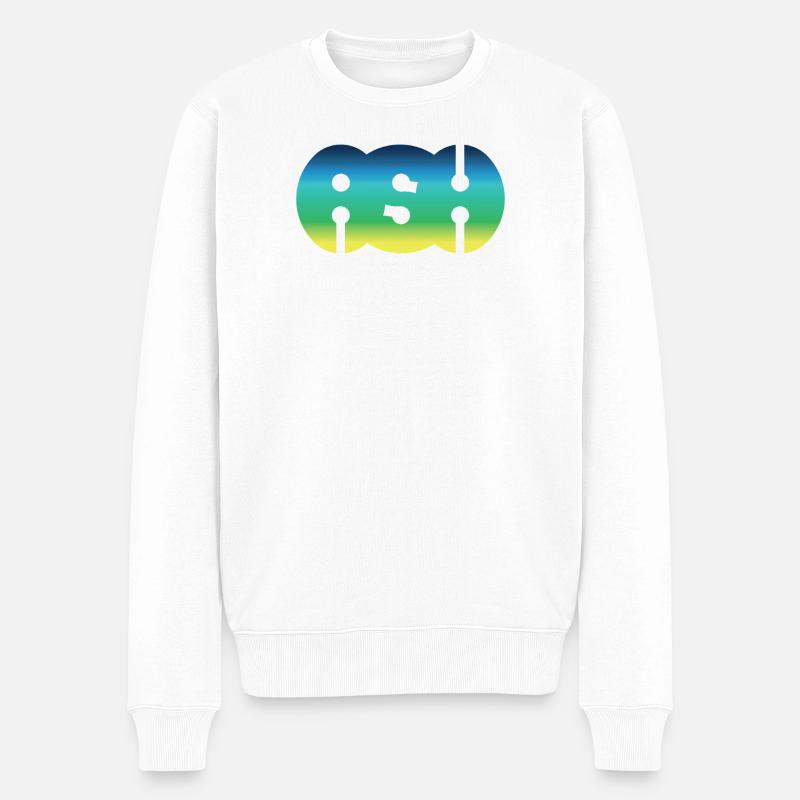 CENDRE - Pull Premium bio Homme - blanc