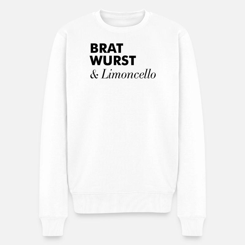 Excursion Bratwurst Limoncello Été - Pull Premium bio Homme - blanc