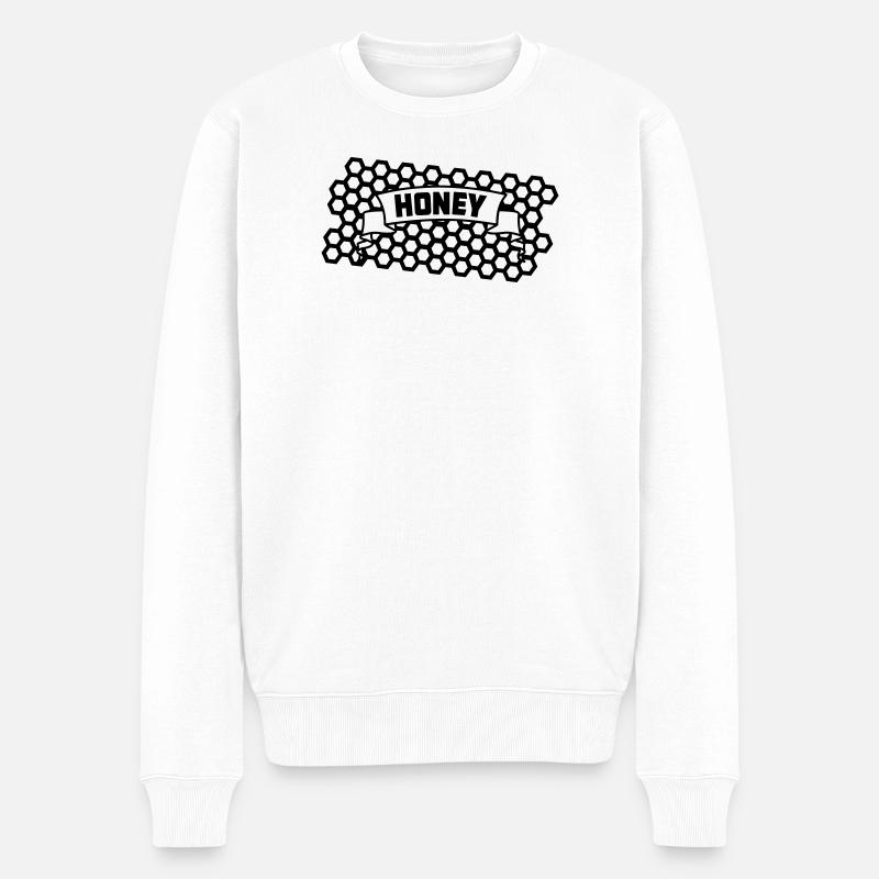 Rayon de miel - Pull Premium bio Homme - blanc