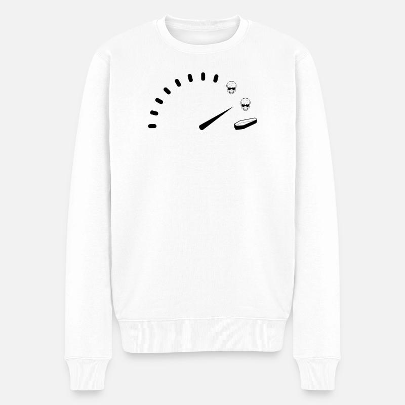 Excès de vitesse - Pull Premium bio Homme - blanc