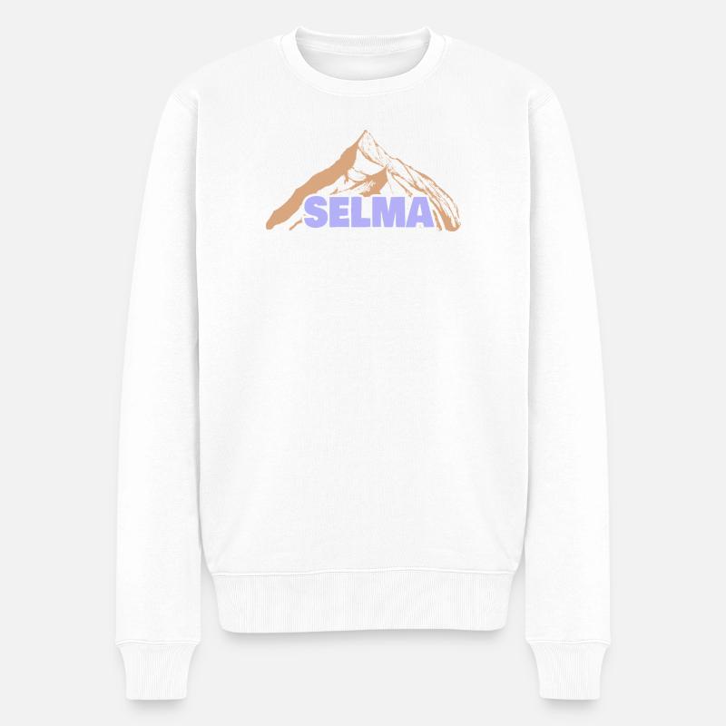 Selma - Pull Premium bio Homme - blanc