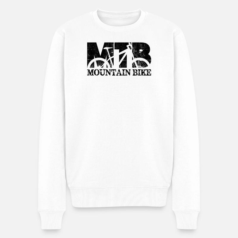 VTT-VTT - Pull Premium bio Homme - blanc