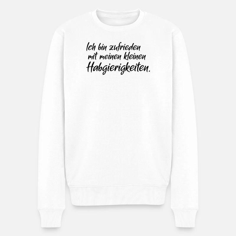 Avidité - Pull Premium bio Homme - blanc