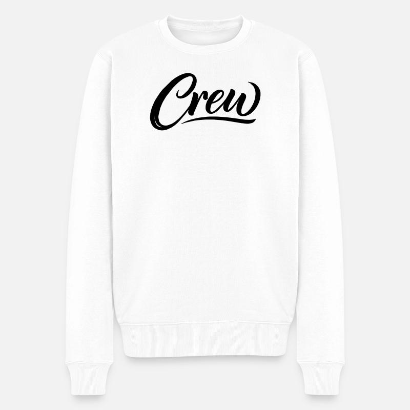 équipage - Pull Premium bio Homme - blanc